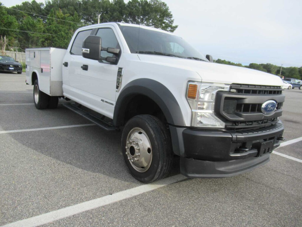 Used 2020 Ford Super Duty F-550 DRW Chassis Cab XL 4WD Crew Cab 179 WB 60 CA Truck Crew Cab