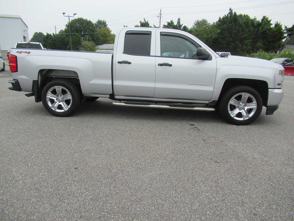 Used 2018 Chevrolet Silverado 1500 Custom 4WD Double Cab 143.5 Truck Double Cab