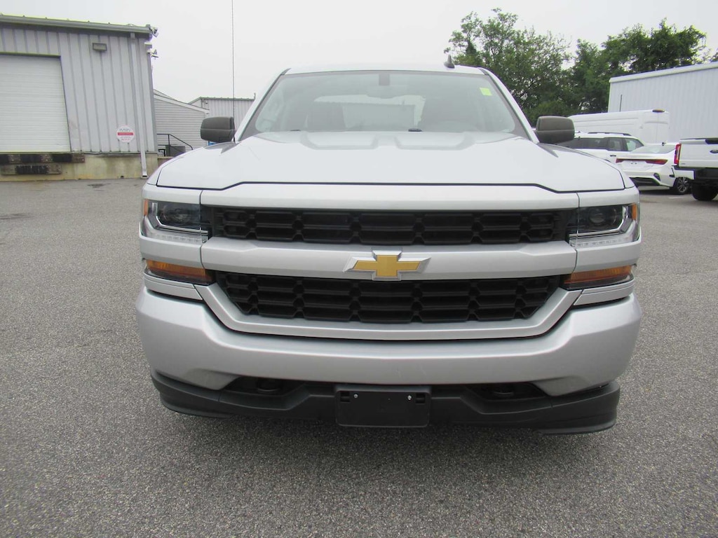Used 2018 Chevrolet Silverado 1500 Custom 4WD Double Cab 143.5 Truck Double Cab