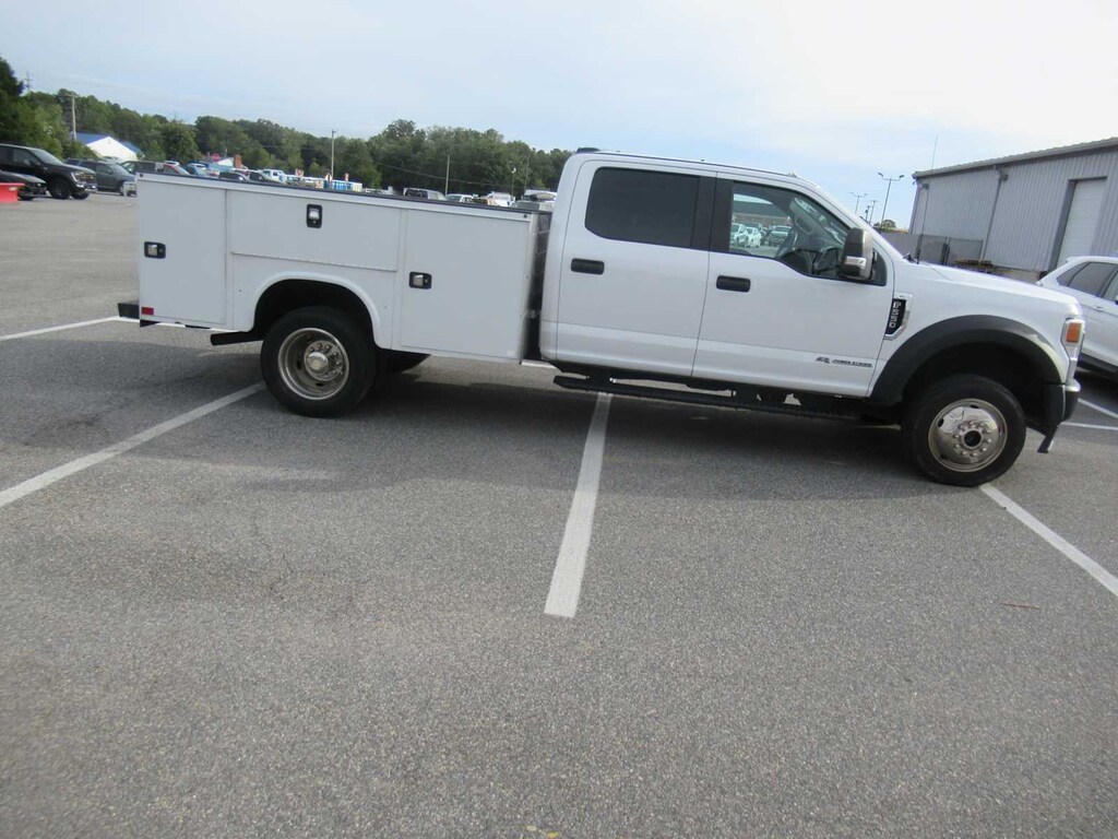 Used 2020 Ford Super Duty F-550 DRW Chassis Cab XL 4WD Crew Cab 179 WB 60 CA Truck Crew Cab