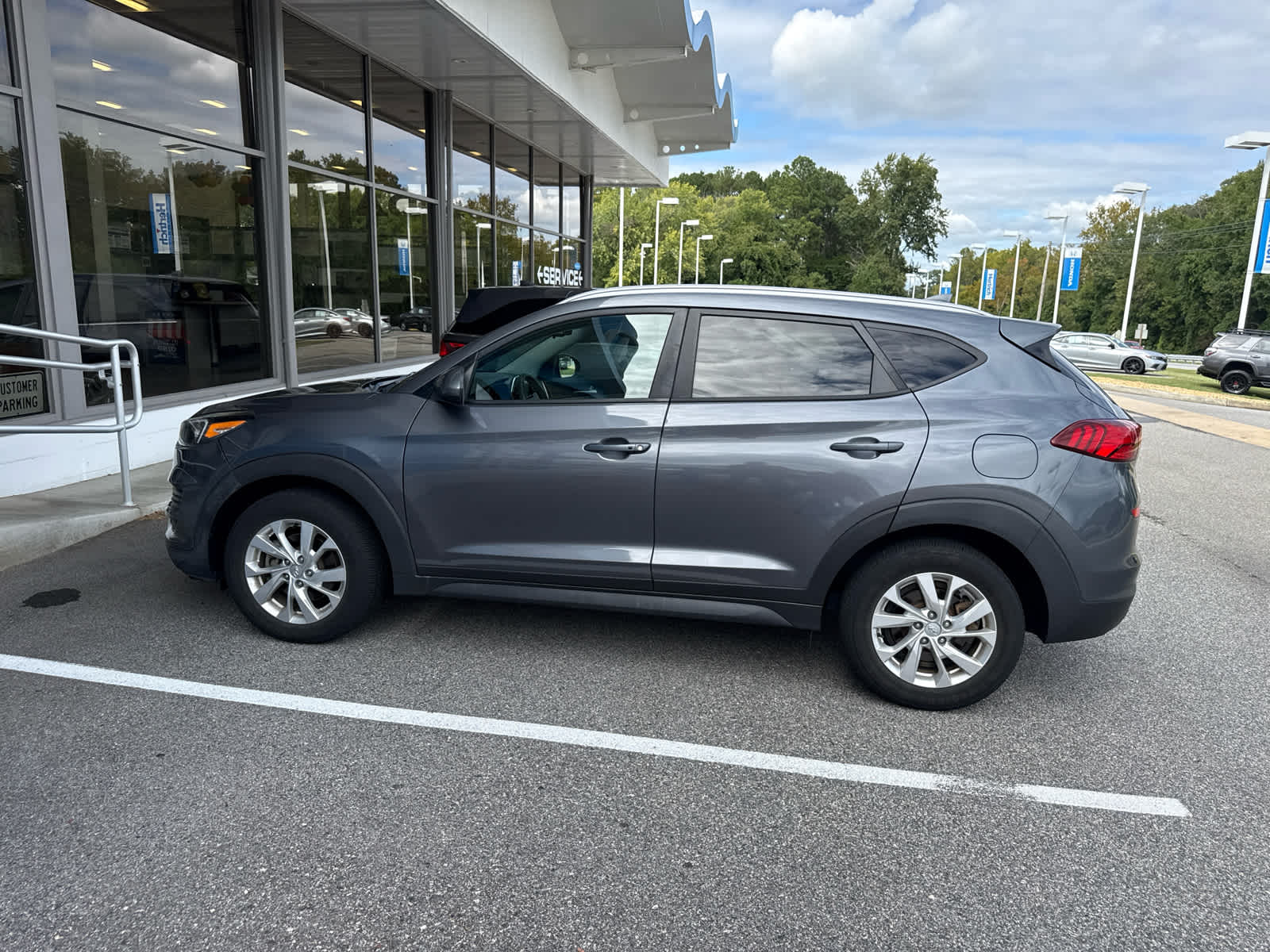 Used 2019 Hyundai Tucson Value with VIN KM8J3CA43KU940346 for sale in Easton, MD