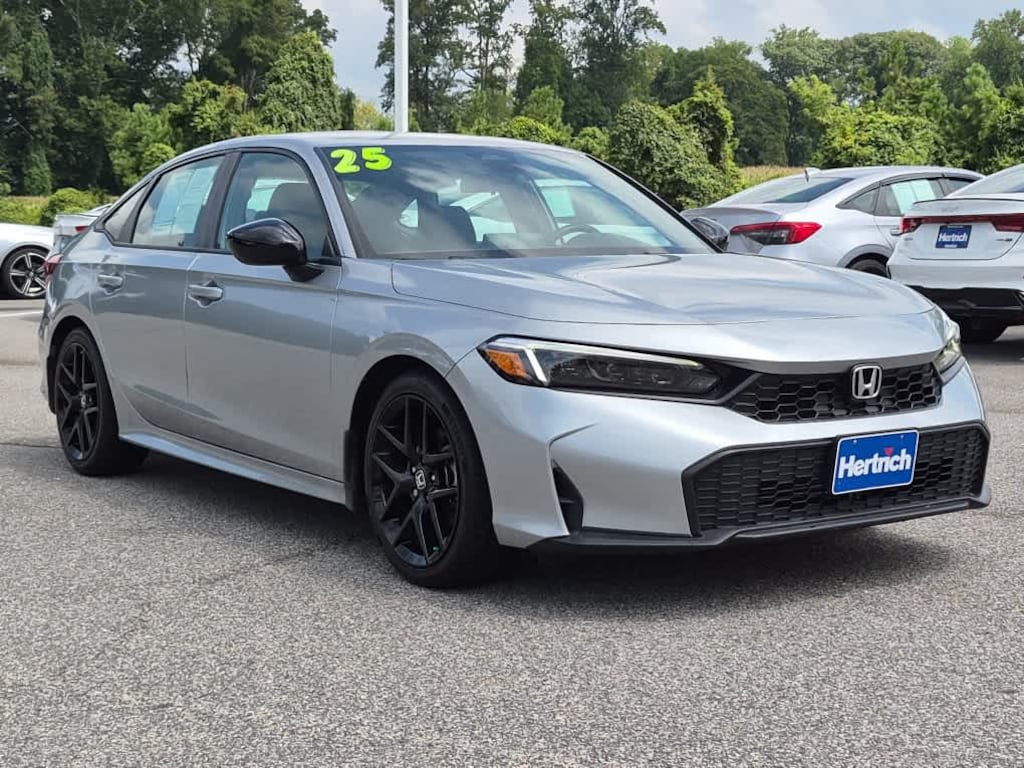 Certified 2025 Honda Civic Sport Sedan