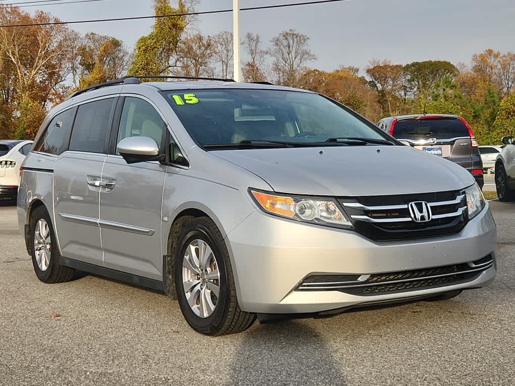 Used 2015 Honda Odyssey EX-L with VIN 5FNRL5H64FB090591 for sale in Easton, MD