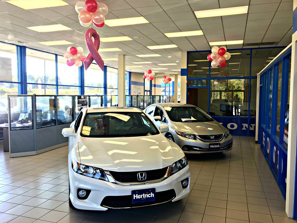 Hertrich Honda of Easton showroom