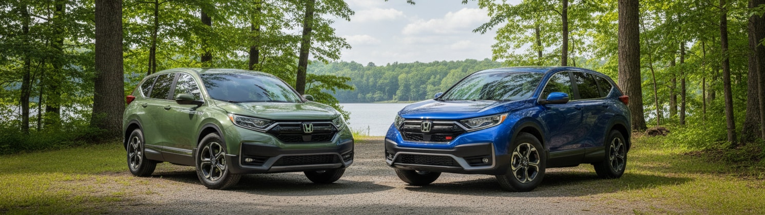 Honda CR-V in Tuckahoe State Park