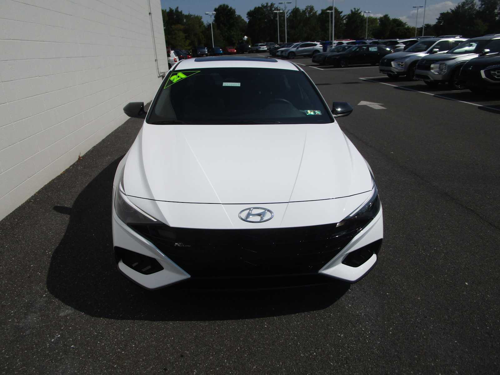 Used 2021 Hyundai Elantra N Line with VIN KMHLR4AF4MU108144 for sale in New Castle, DE