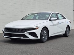 2026 Hyundai Elantra Hybrid Blue Sedan