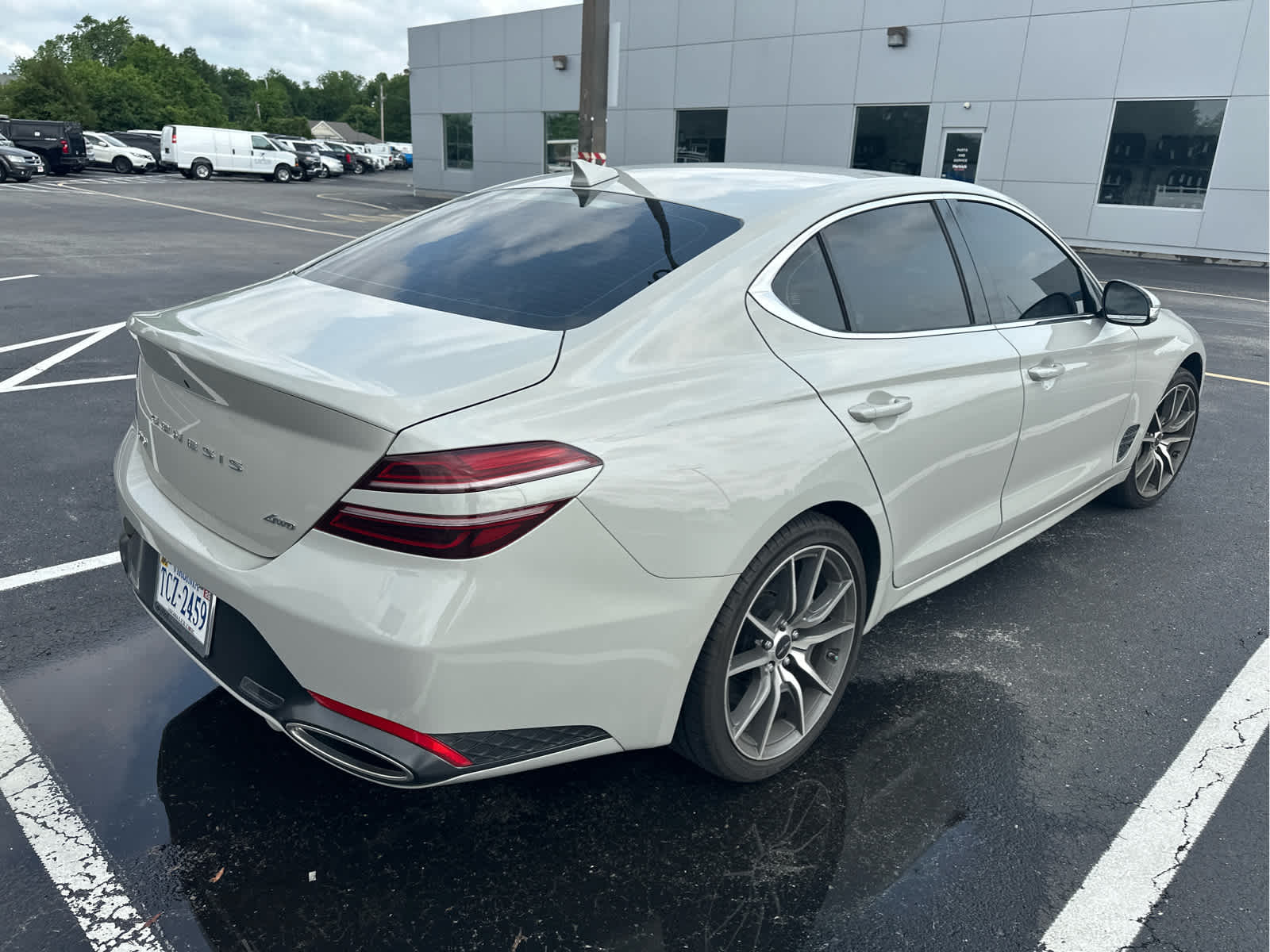 Used 2024 GENESIS G70 Standard with VIN KMTG34SC0RU143591 for sale in New Castle, DE