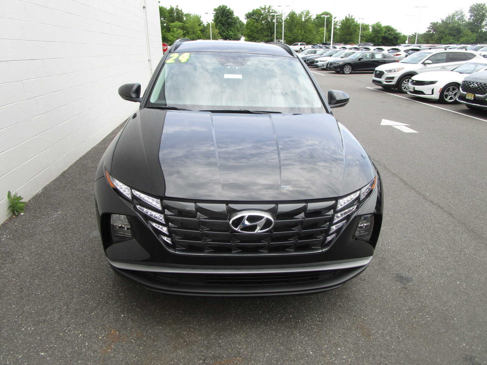 Used 2024 Hyundai Tucson Blue with VIN KM8JBCD17RU194403 for sale in New Castle, DE