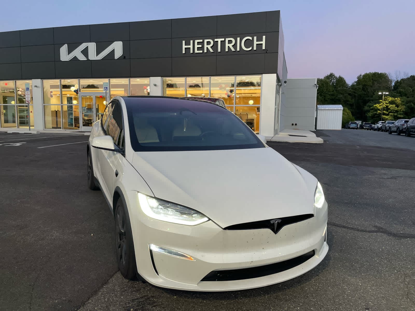 Used 2023 Tesla Model X Long Range with VIN 7SAXCBE56PF372611 for sale in Easton, MD