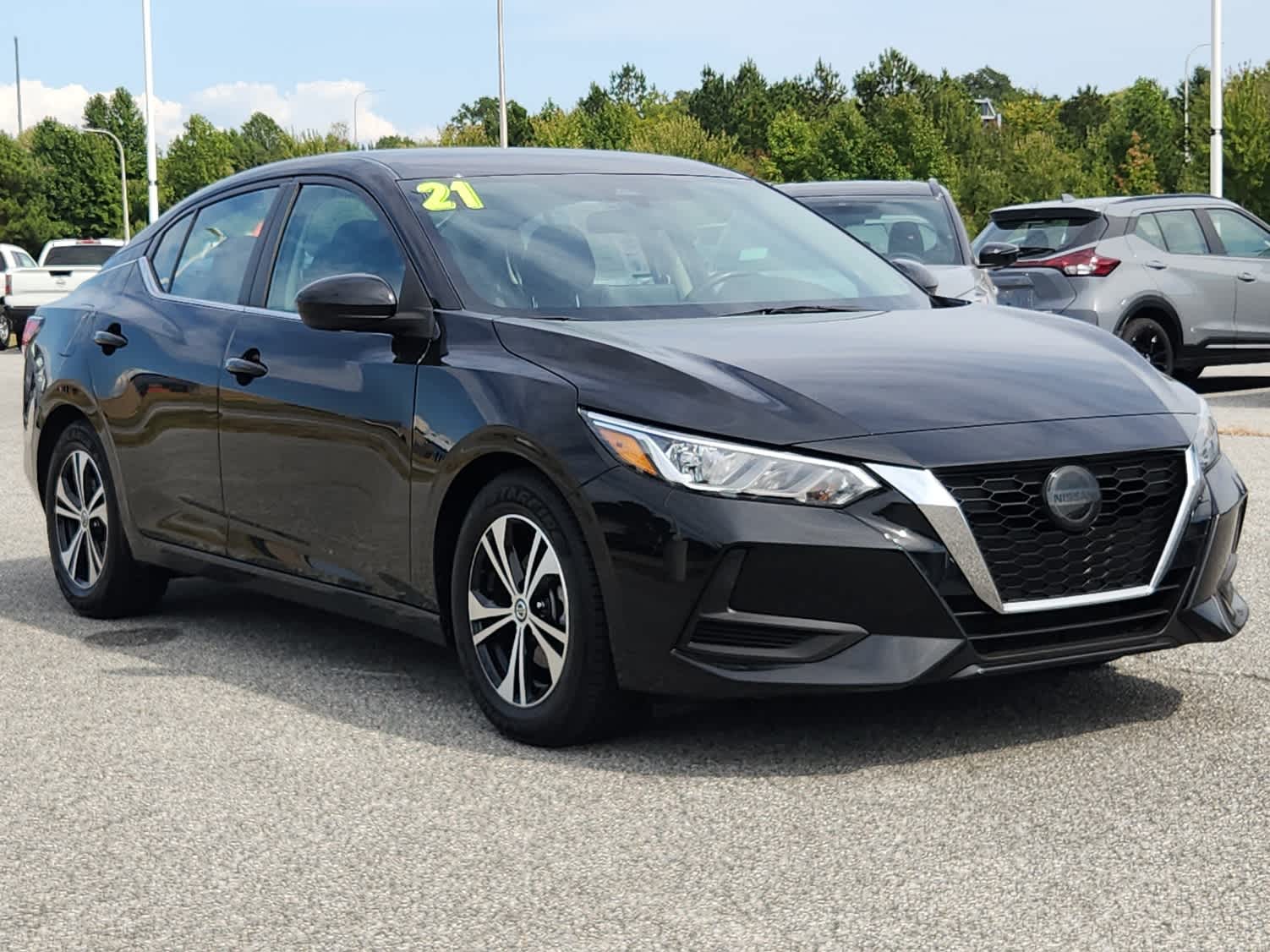 Certified 2021 Nissan Sentra SV with VIN 3N1AB8CV2MY321055 for sale in Dover, DE