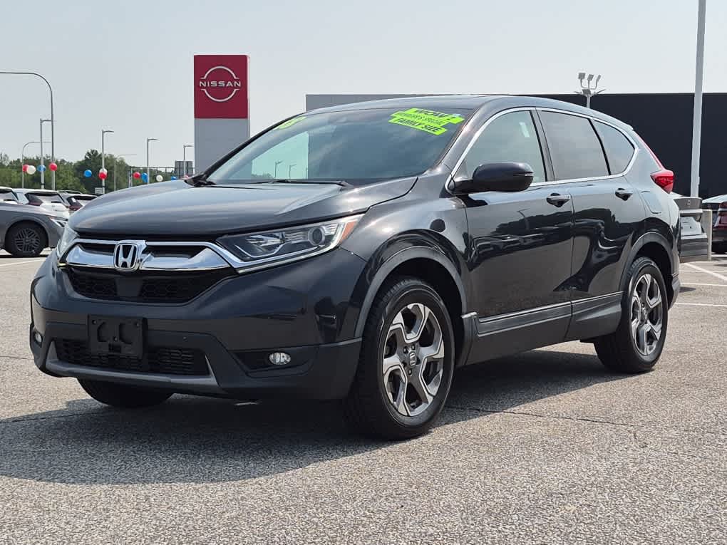 Gray (Gunmetal Metallic) 2018 Honda CR-V SUV / Crossover All-Wheel Drive Continuously Variable Transmission