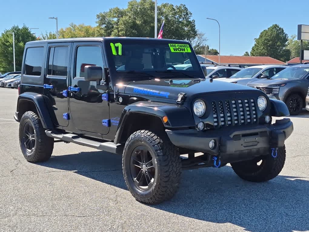 Used 2017 Jeep Wrangler Unlimited Winter SUV