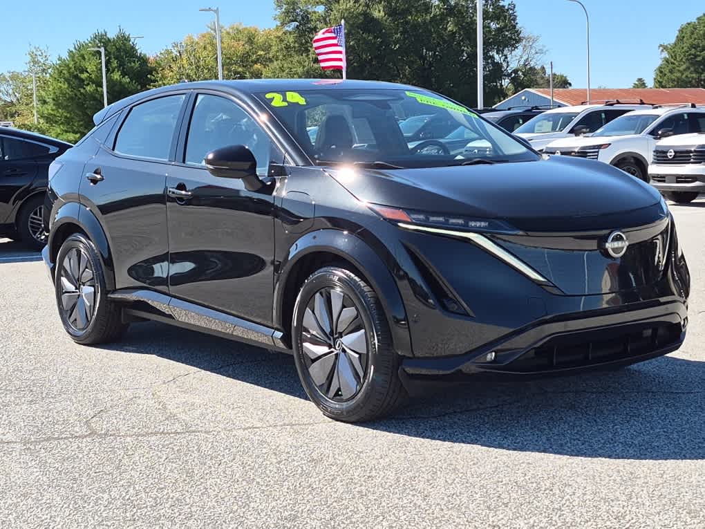 Certified 2024 Nissan ARIYA Platinum+ with VIN JN1DF0CD3RM730198 for sale in Dover, DE