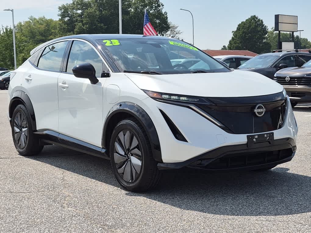 Used 2023 Nissan Ariya Engage with VIN JN1AF0BA0PM406651 for sale in Dover, DE
