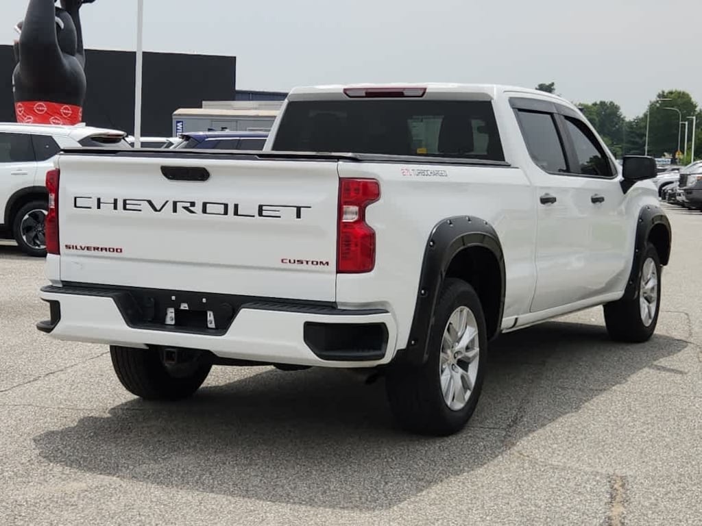 Certified 2022 Chevrolet Silverado 1500 Custom 4WD Crew Cab 147 Truck Crew Cab