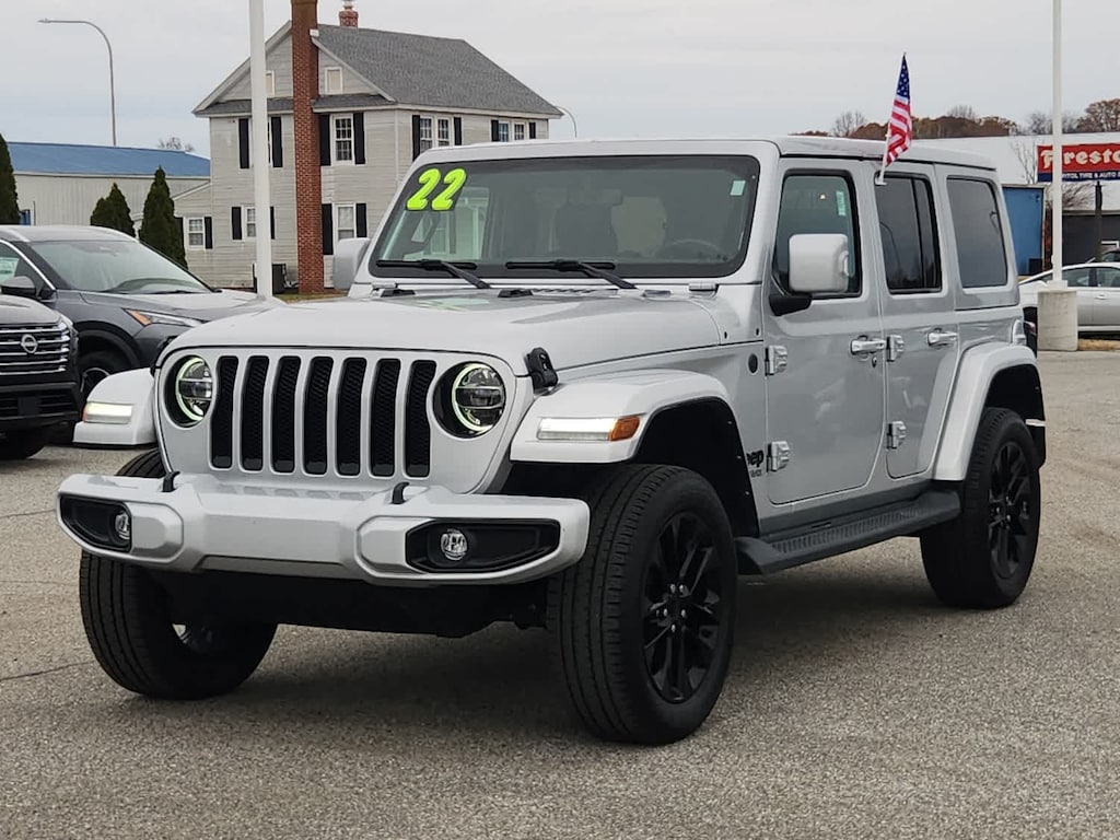 Certified 2022 Jeep Wrangler Unlimited High Altitude SUV