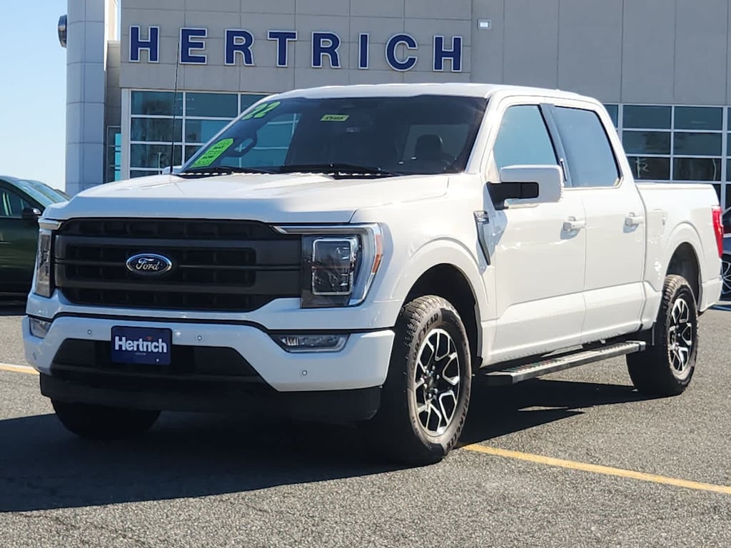 Used 2022 Ford F-150 Lariat 4WD Supercrew 5.5 Box Truck SuperCrew Cab