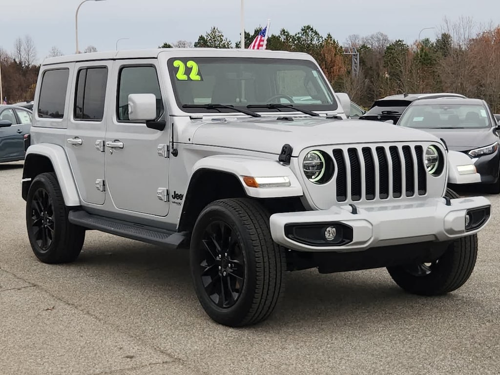 Certified 2022 Jeep Wrangler Unlimited High Altitude SUV