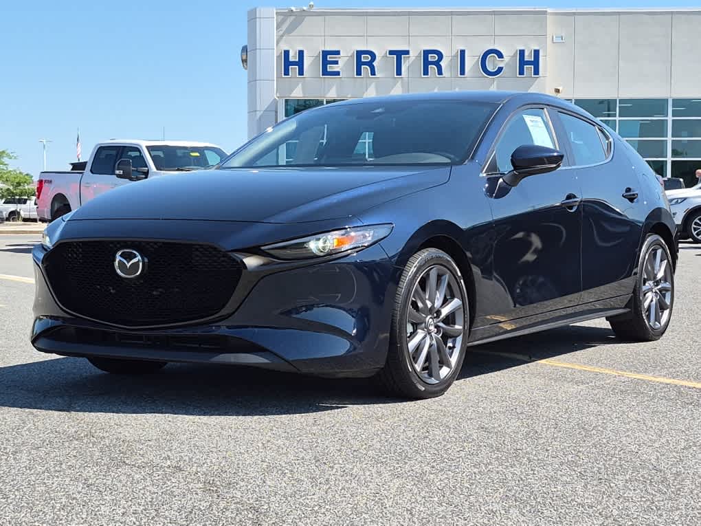 Deep Crystal Blue Mica 2022 Mazda MAZDA3 Hatchback Front-Wheel Drive Automatic