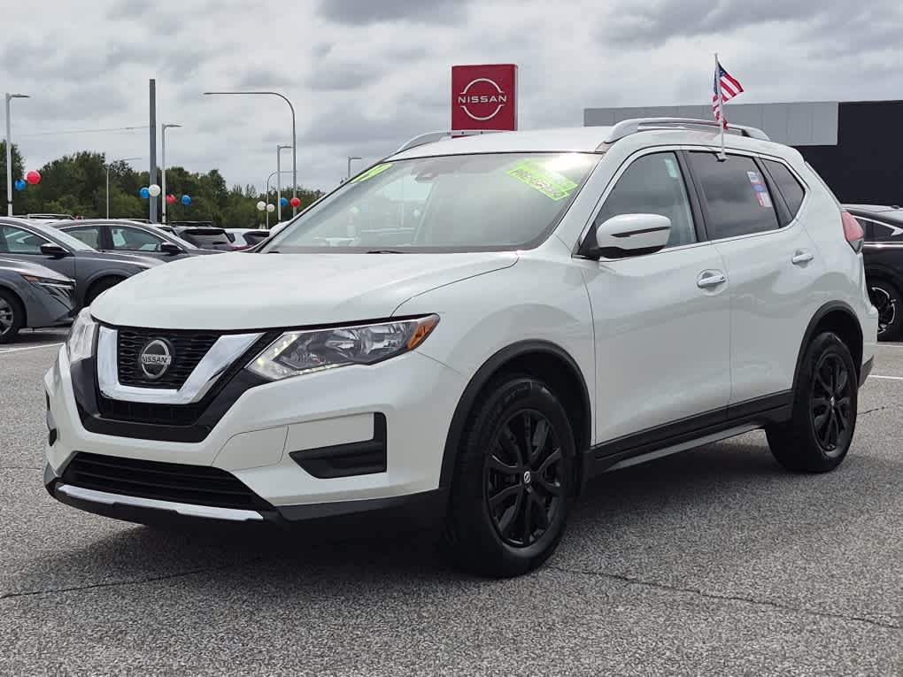 Pearl White Tricoat 2019 Nissan Rogue SUV / Crossover Front-Wheel Drive Continuously Variable Transmission