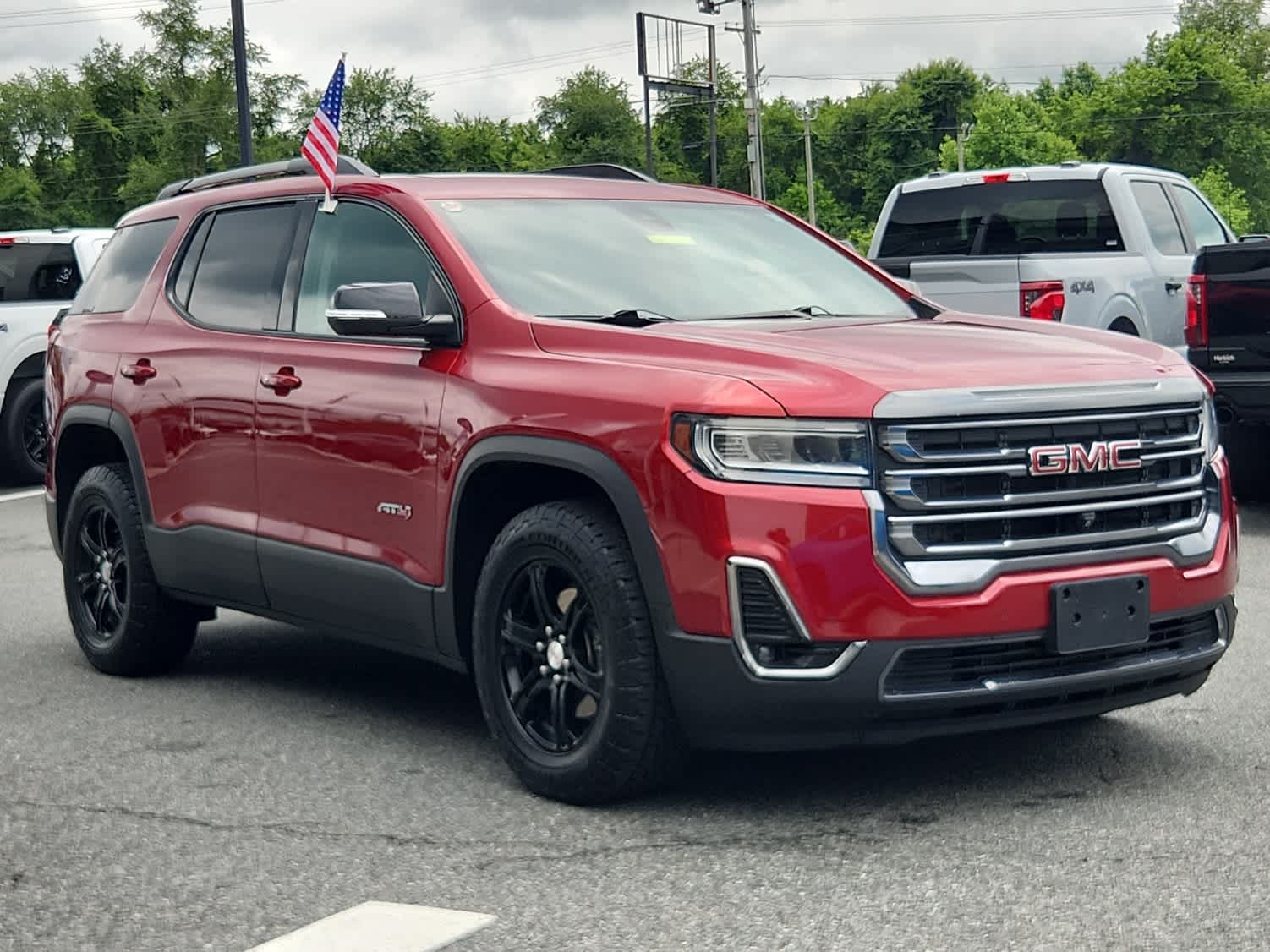 Used 2022 GMC Acadia AT4 with VIN 1GKKNLLSXNZ101000 for sale in Elkton, MD