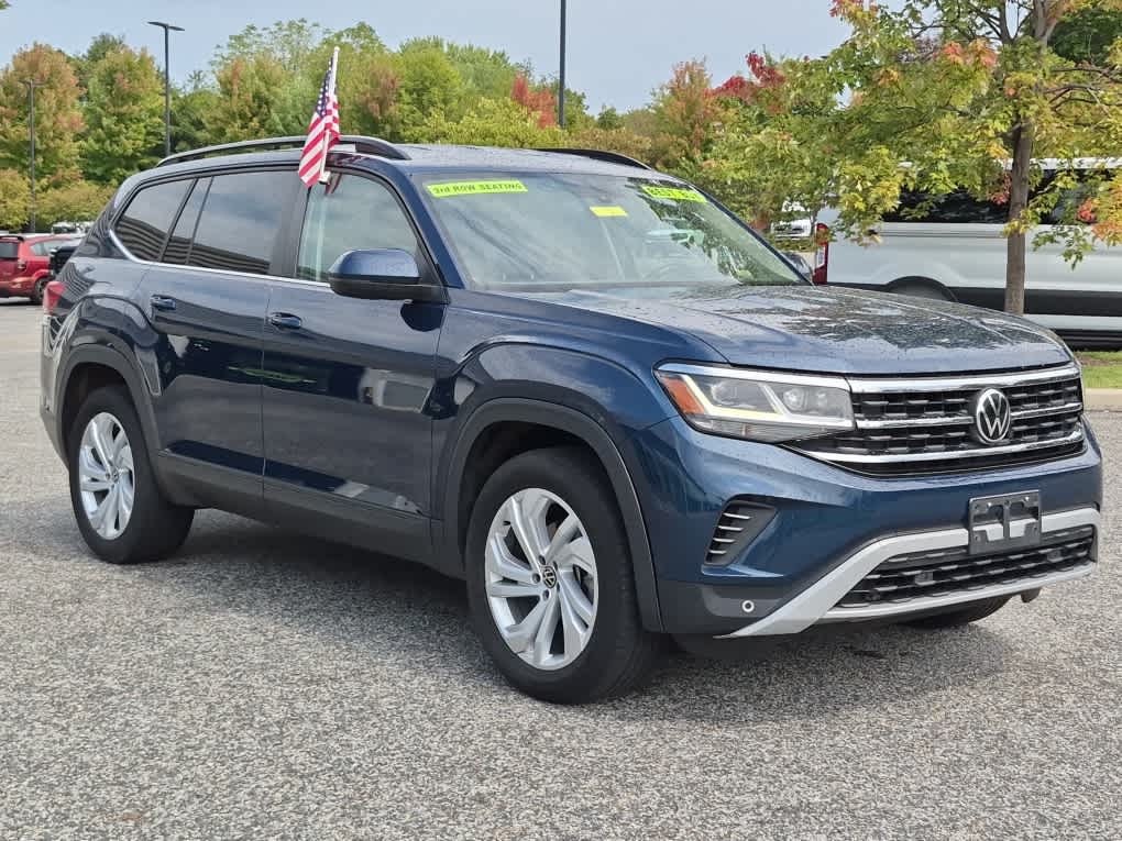Used 2021 Volkswagen Atlas 3.6L V6 SE w/Technology SUV