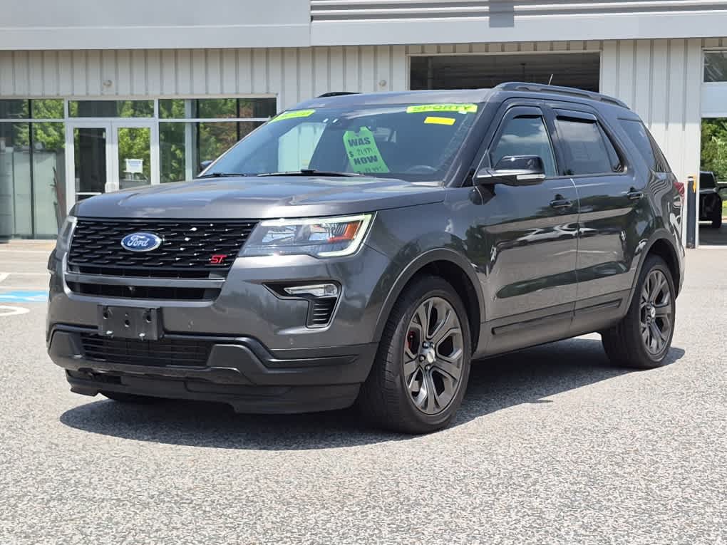 Gray (Magnetic Metallic) 2018 Ford Explorer SUV / Crossover All-Wheel Drive Automatic