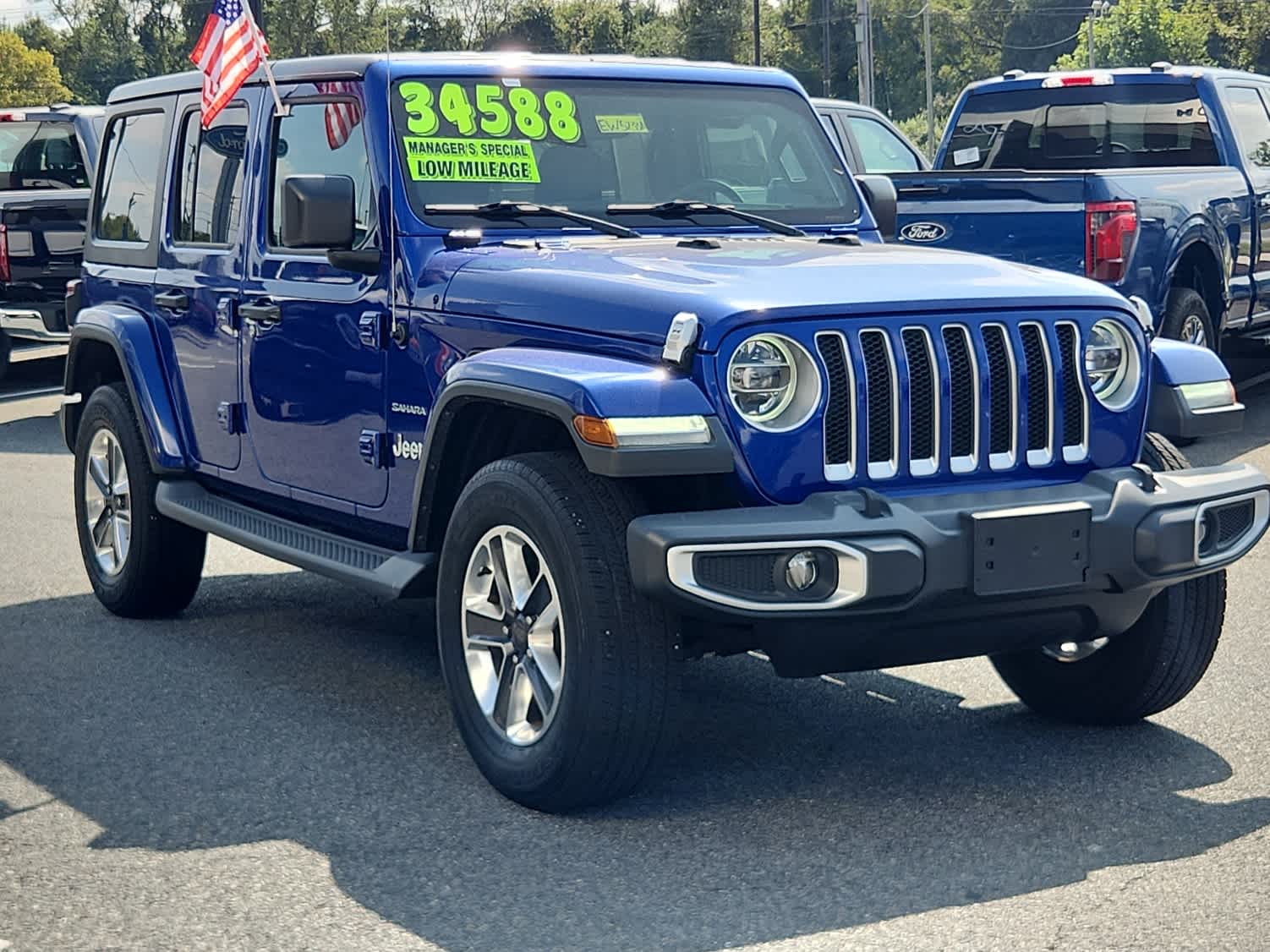 Used 2018 Jeep All-New Wrangler Unlimited Sahara with VIN 1C4HJXEN2JW175801 for sale in Elkton, MD