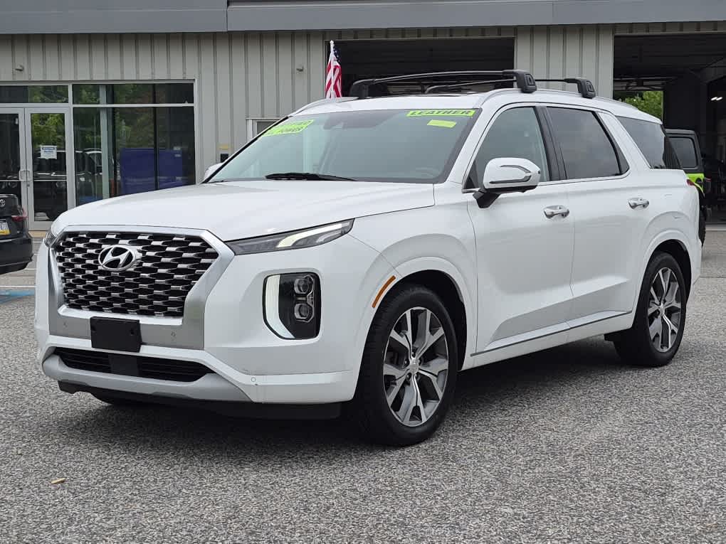 Hyper White 2022 Hyundai Palisade SUV / Crossover All-Wheel Drive Automatic