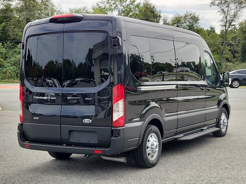 New 2025 Ford Transit Passenger Passenger Van XLT Wagon Medium Roof Van
