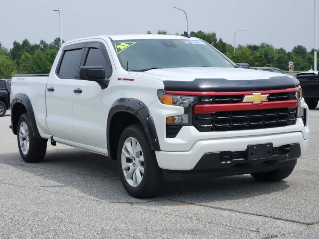 Used 2022 Chevrolet Silverado 1500 Custom 4WD Crew Cab 147 Truck Crew Cab