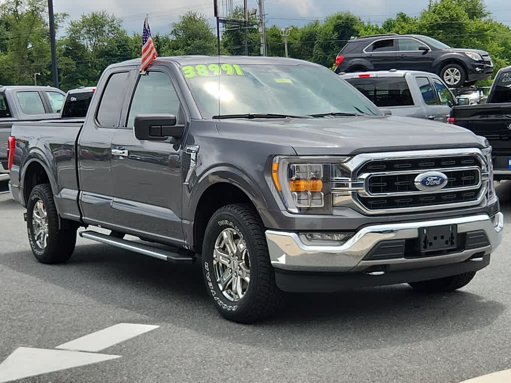 Certified 2021 Ford F-150 XLT with VIN 1FTFX1E86MFB66956 for sale in Elkton, MD