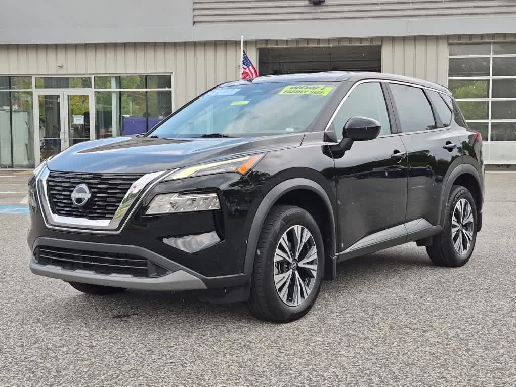 Super Black 2023 Nissan Rogue SUV / Crossover All-Wheel Drive Continuously Variable Transmission