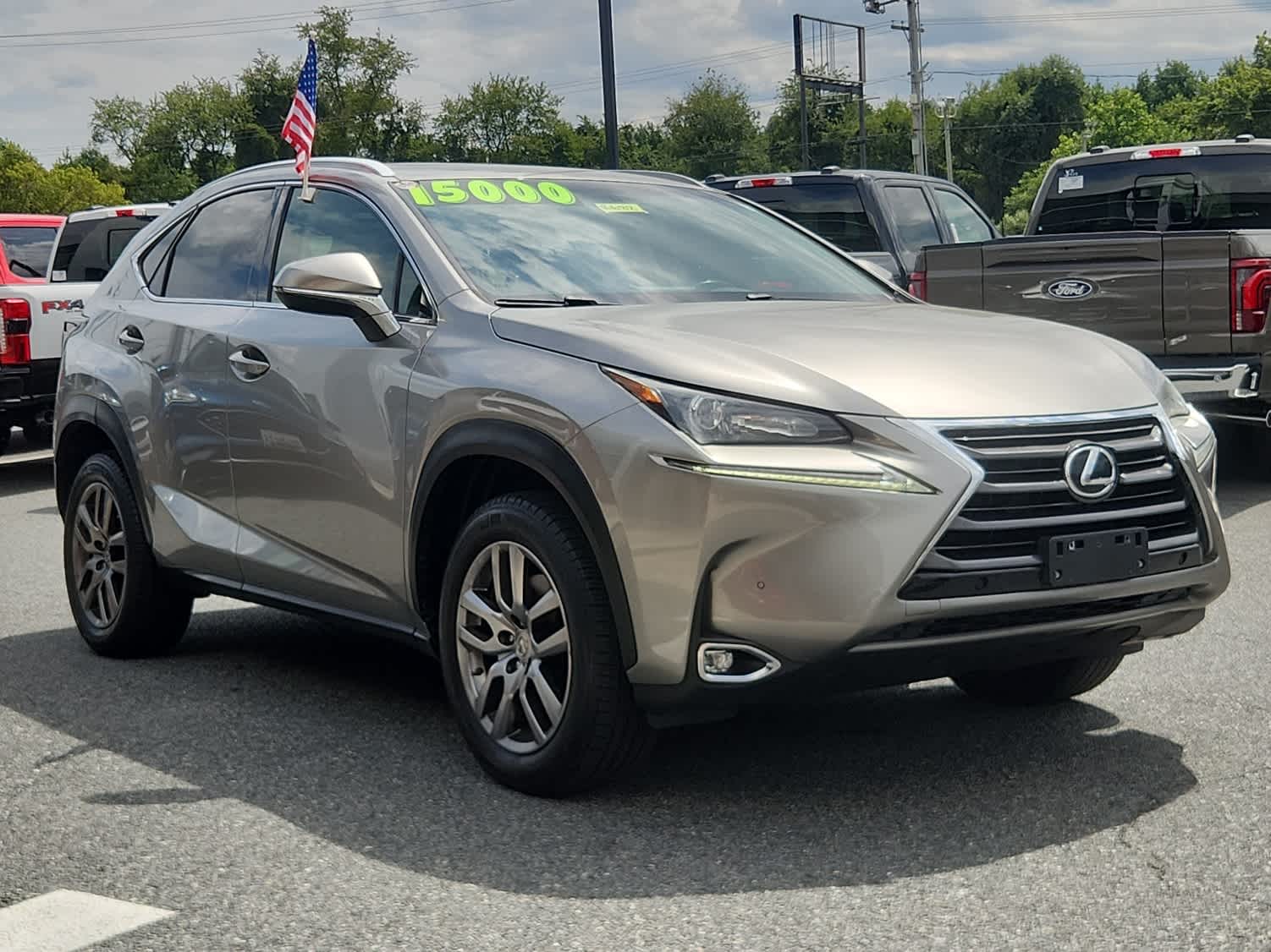 Used 2016 Lexus NX 200t with VIN JTJBARBZ0G2053864 for sale in Elkton, MD