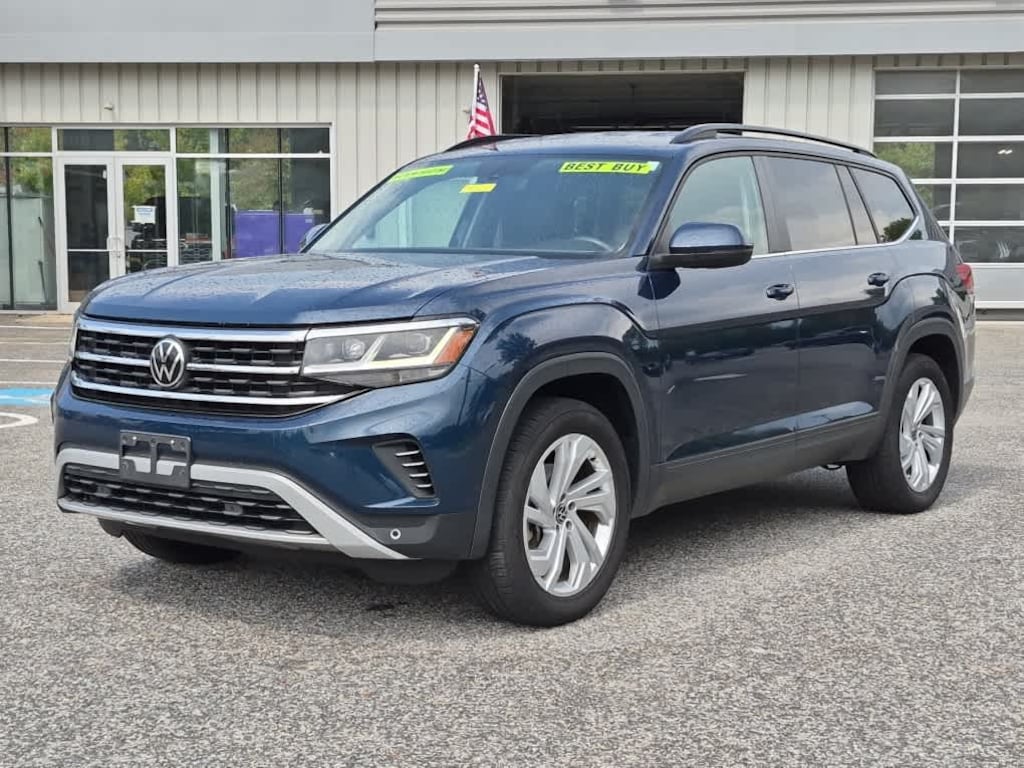 Used 2021 Volkswagen Atlas 3.6L V6 SE w/Technology SUV