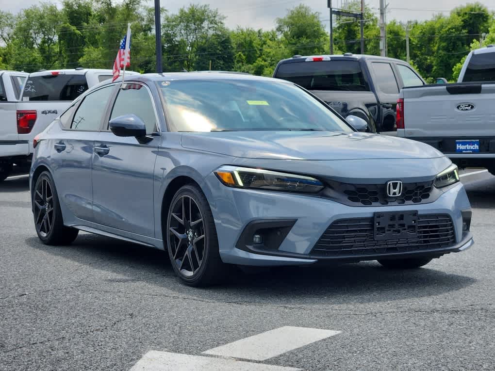 Certified 2023 Honda Civic Hatchback Sport Touring with VIN 19XFL1G88PE009985 for sale in Elkton, MD