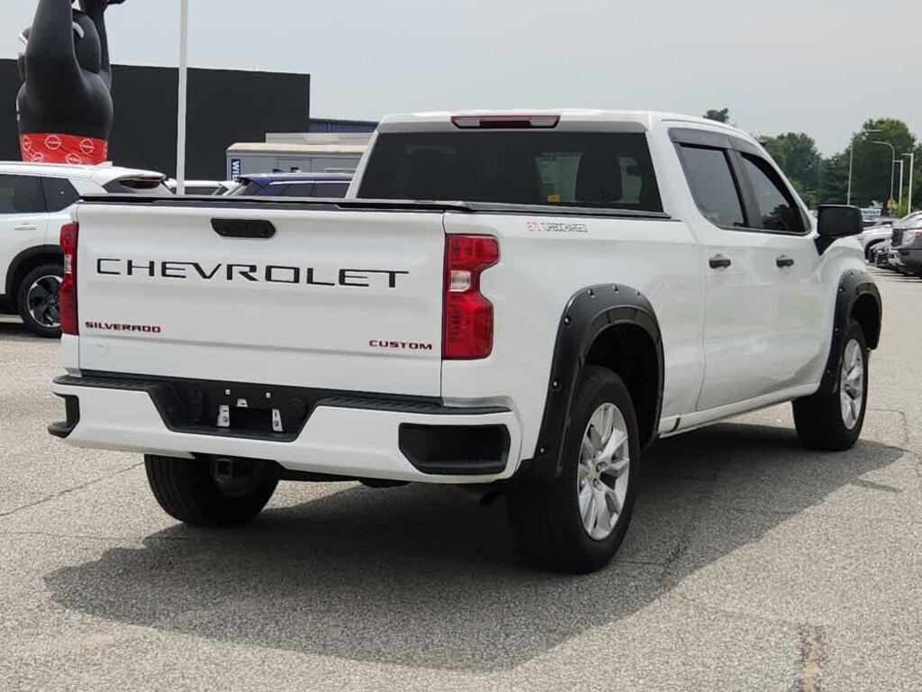 Used 2022 Chevrolet Silverado 1500 Custom 4WD Crew Cab 147 Truck Crew Cab
