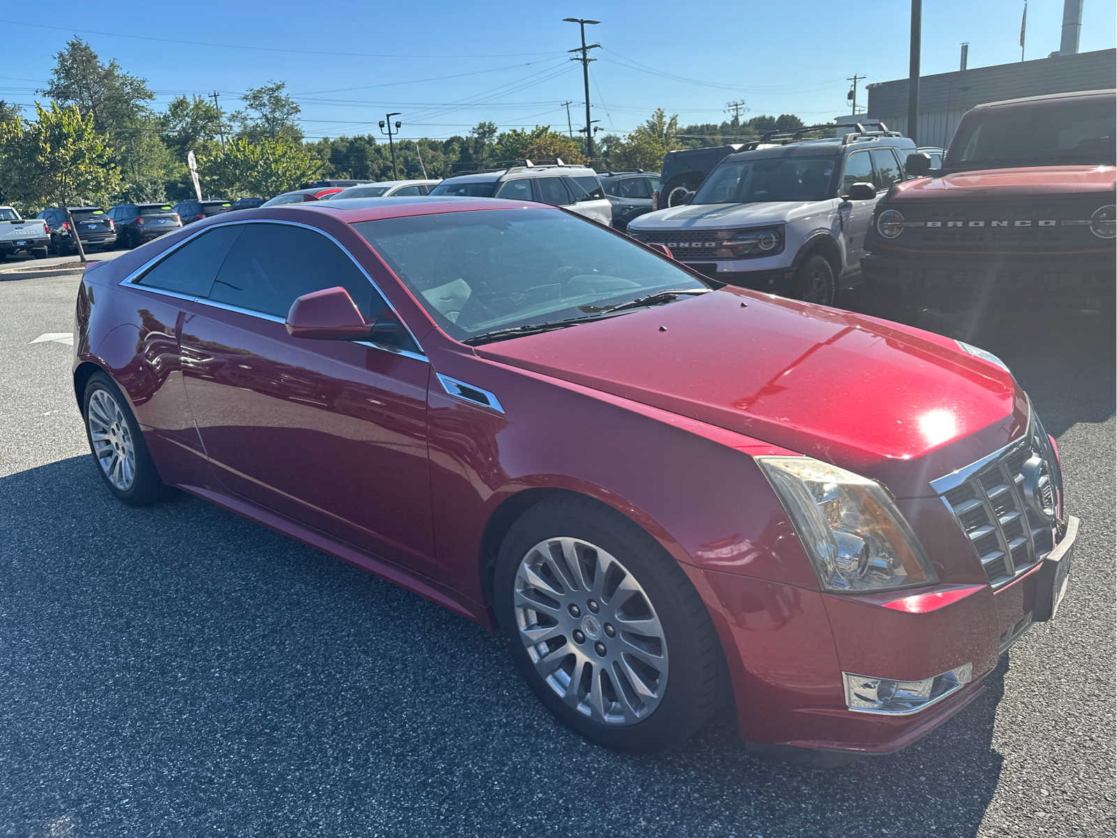 Used 2012 Cadillac CTS Coupe Premium Collection with VIN 1G6DP1E31C0126655 for sale in Elkton, MD