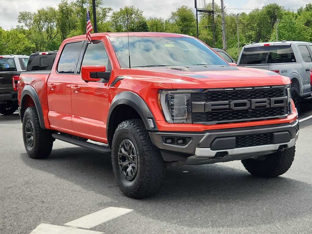 Certified 2022 Ford F-150 Raptor with VIN 1FTFW1RG0NFC02095 for sale in Elkton, MD