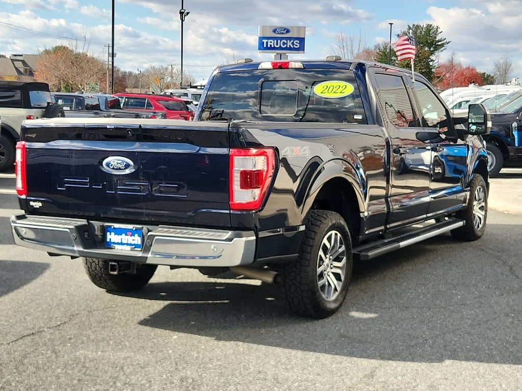Used 2022 Ford F-150 Lariat 4WD Supercrew 6.5 Box Truck SuperCrew Cab