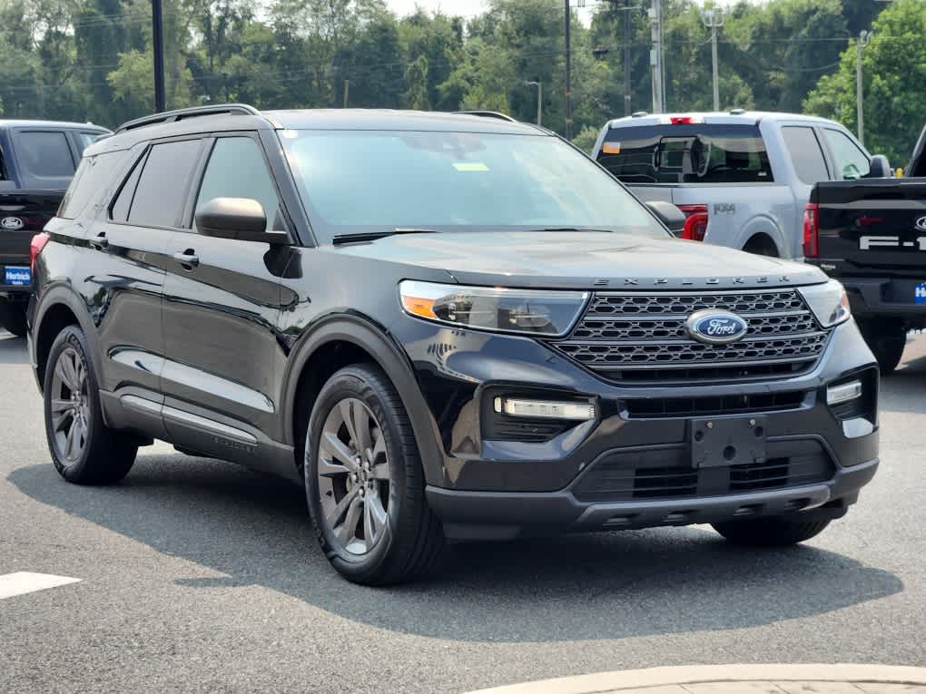 Used 2021 Ford Explorer XLT with VIN 1FMSK8DH8MGA01343 for sale in Elkton, MD