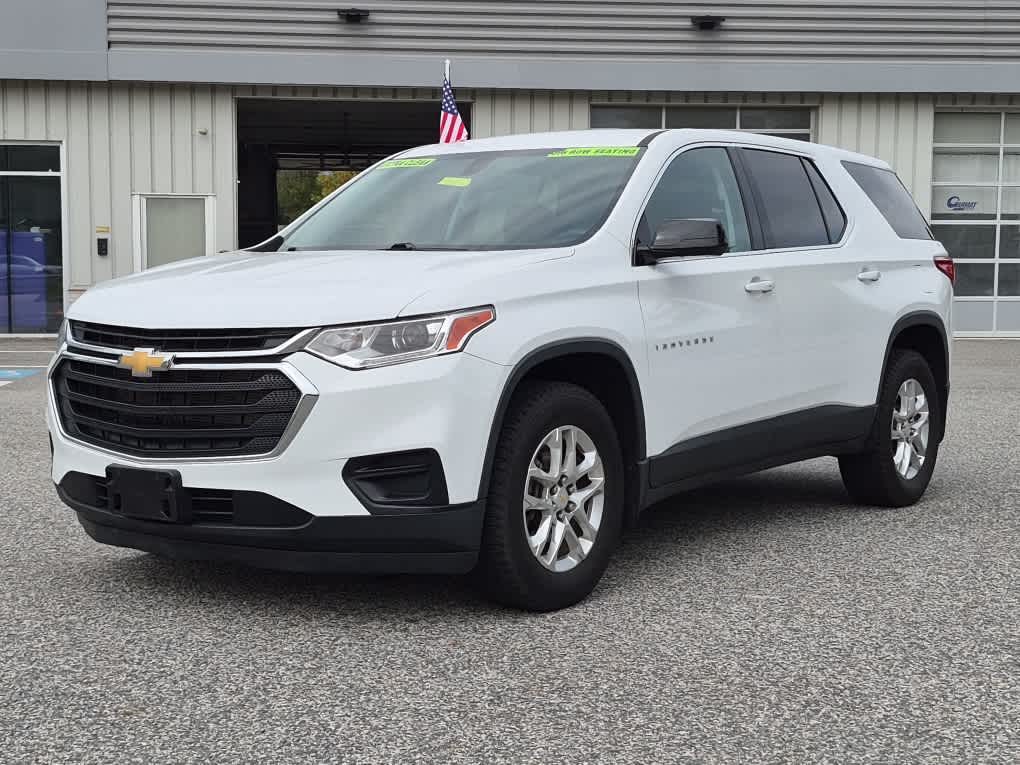 Summit White 2020 Chevrolet Traverse SUV / Crossover Front-Wheel Drive Automatic