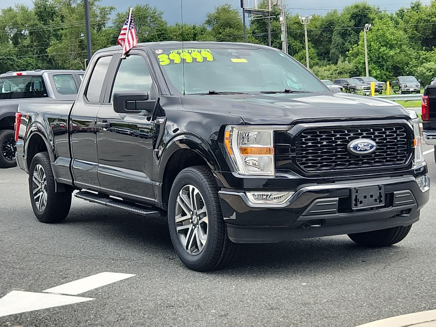 Certified 2021 Ford F-150 XL with VIN 1FTEX1EP9MFA65445 for sale in Elkton, MD