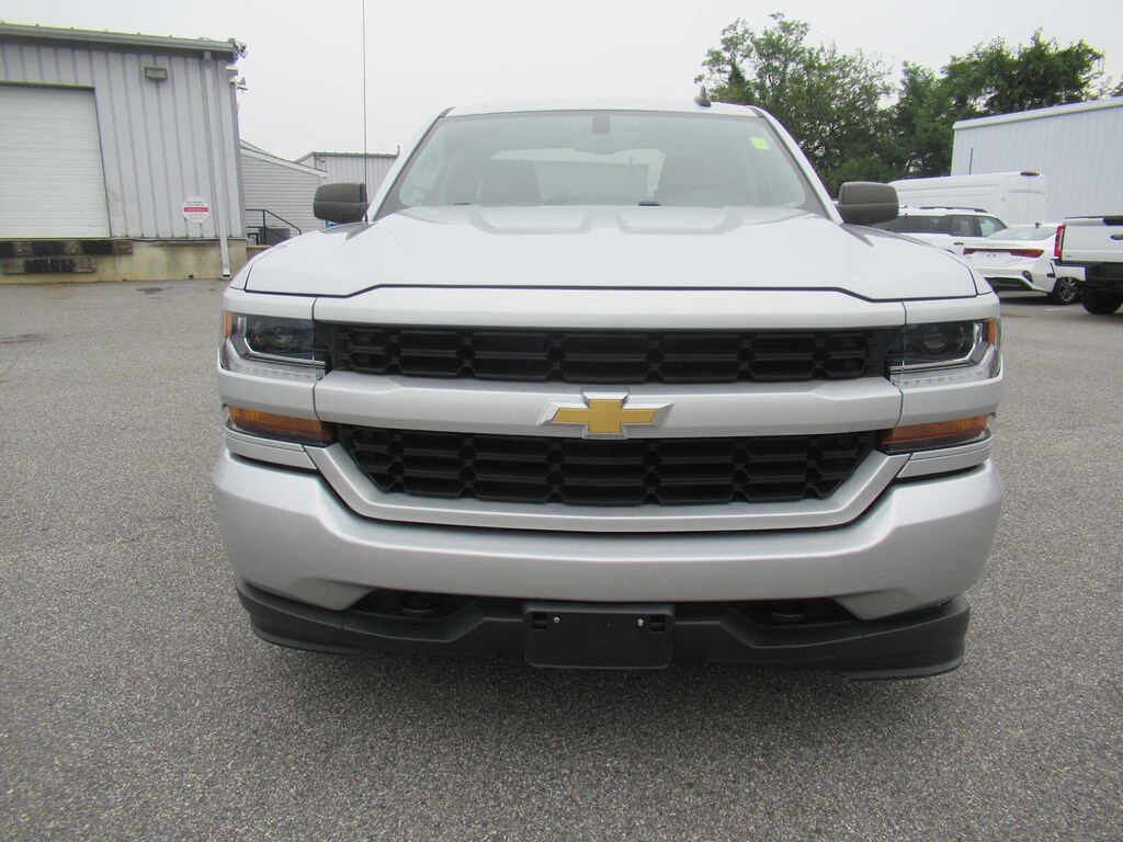Used 2018 Chevrolet Silverado 1500 Custom 4WD Double Cab 143.5 Truck Double Cab