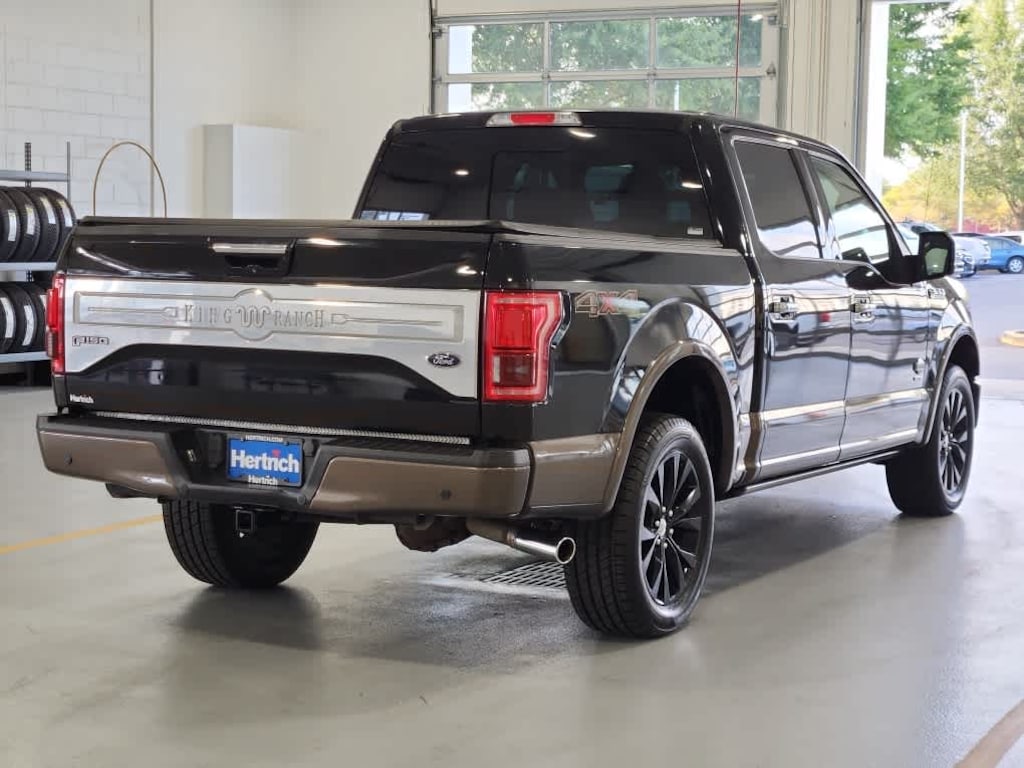 Used 2017 Ford F-150 King Ranch 4WD Supercrew 6.5 Box Truck SuperCrew Cab