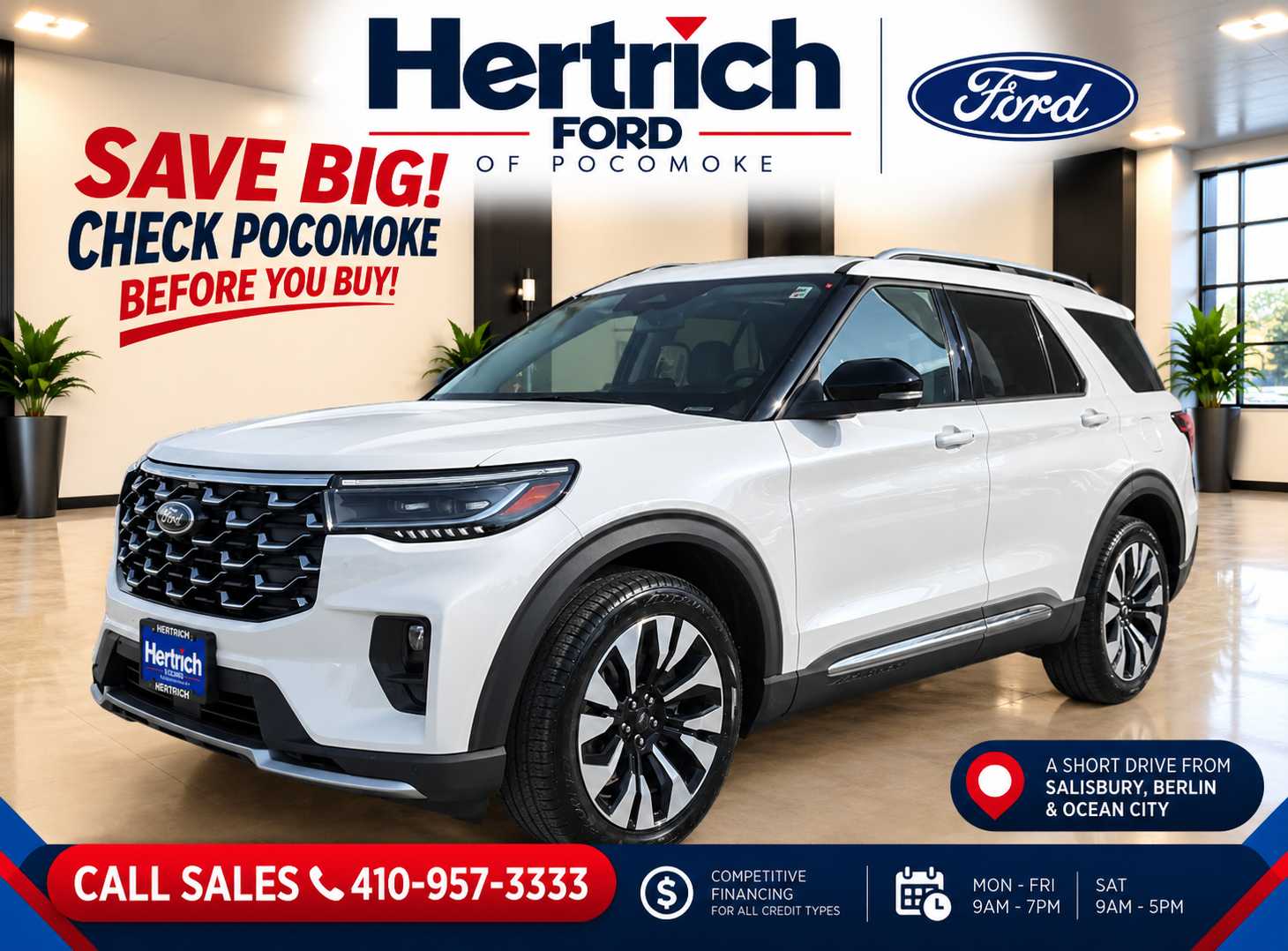 2026 Ford Explorer Platinum SUV