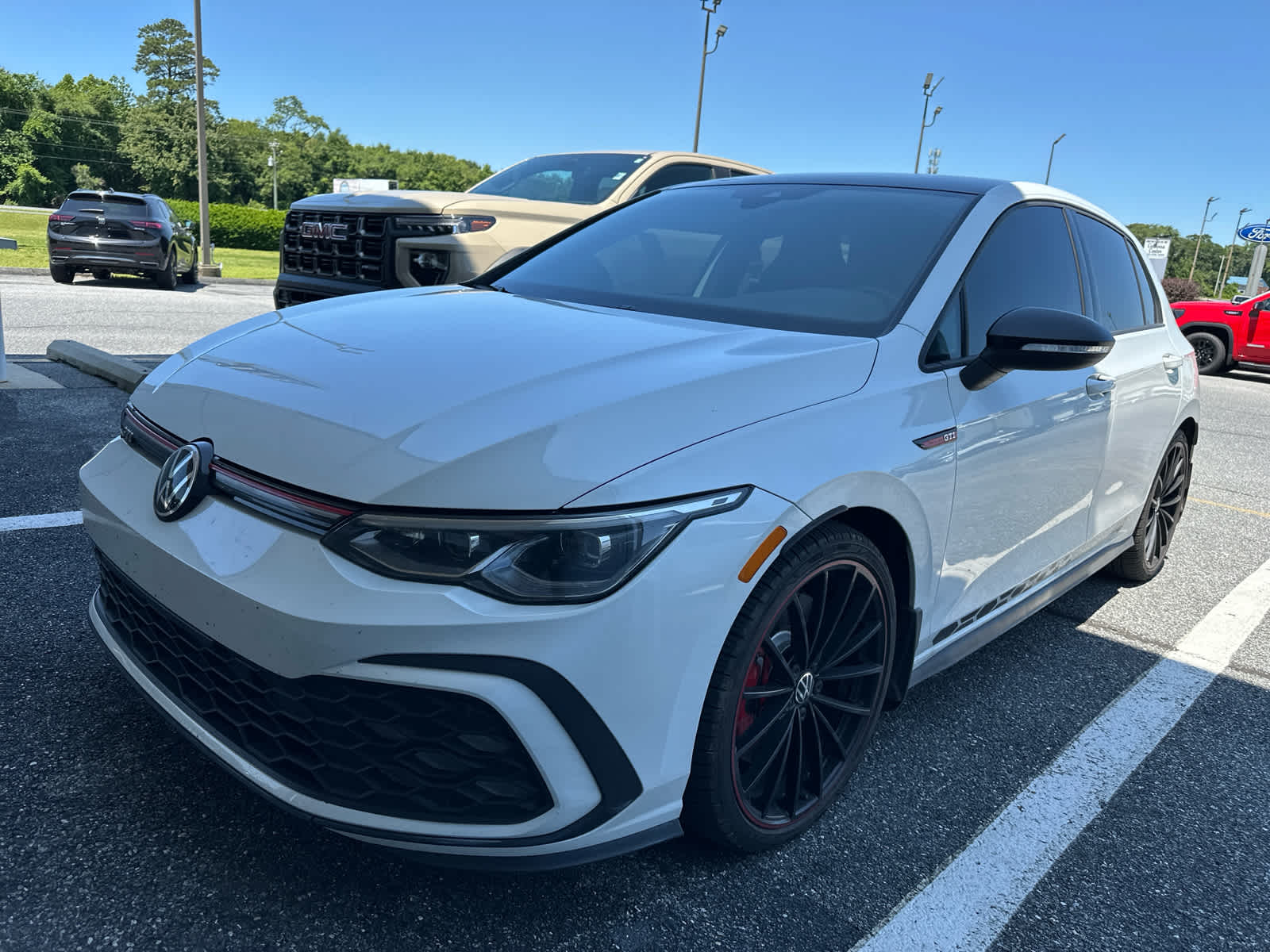 Used 2023 Volkswagen Golf GTI 40TH Anniversary Edition with VIN WVW8A7CD0PW185343 for sale in Seaford, DE