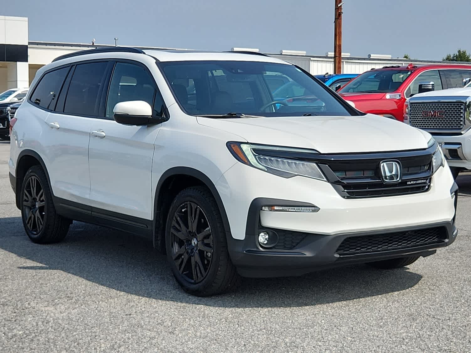 Certified 2021 Honda Pilot Black Edition with VIN 5FNYF6H79MB023788 for sale in Seaford, DE