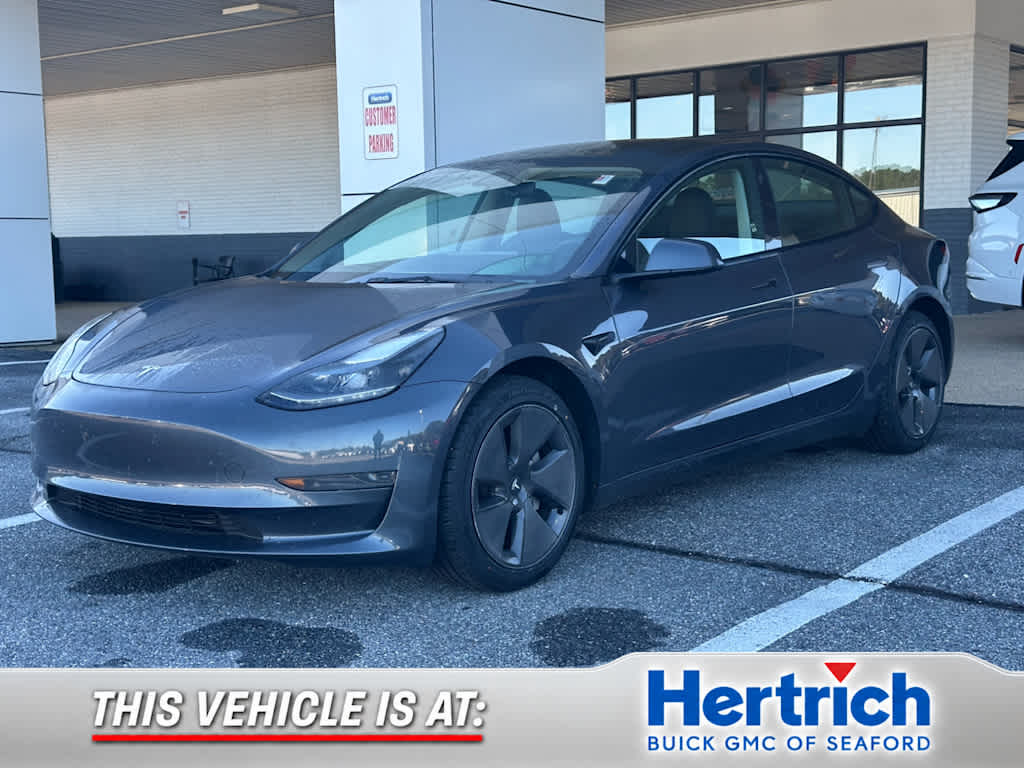 Used 2023 Tesla Model 3 Base with VIN 5YJ3E1EA6PF566083 for sale in Seaford, DE